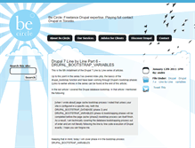 Tablet Screenshot of becircle.com